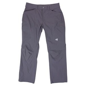 Eddie Bauer First Ascent Mens Grey Guide Pro Hiking Cargo Pants 32x30 11351063